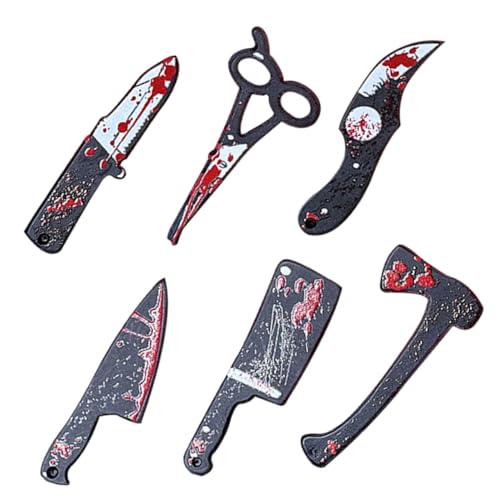 Milisten 6 Stück Halloween-miniaturstatue Mikro Netz Machen Halloween-miniaturen Klein Miniatur-Halloween-Ornament Dorf Gotisch Unterhaltsam Halloween-Masse Zubehör Figur Harz von Milisten