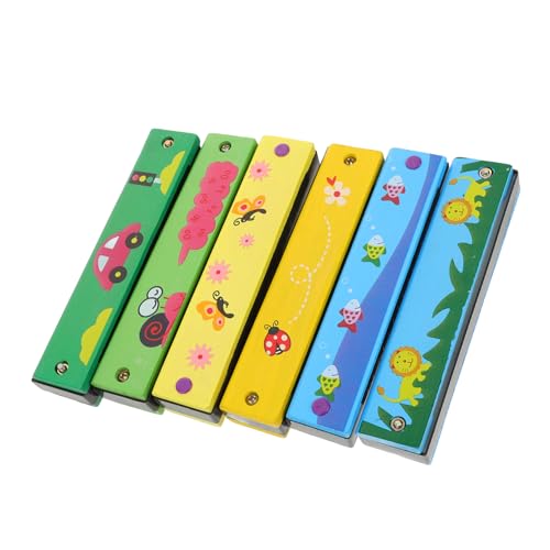 Milisten 6 Stück Harmonic Toys Mundharmonika 16 Löcher 16 Loch Mundharmonika Musikalische Mundharmonikas Anfänger Mundharmonika Musikinstrumente Kleine Mundharmonika Für Kleine Milisten 6 Stück Harmonic Toys Mundharmonika 16 Löcher 16 Loch Mundharmonika Musikalische Mundharmonikas Anfänger Mundharmonika Musikinstrumente Kleine Mundharmonika Für Kleine von Milisten
