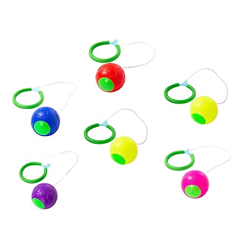 Milisten 6 Stück Hüpfbälle Outdoor Für Sportbälle Outdoor Spielgeräte Für Springbälle Sport Knöchel Springball Springspielzeug Pp von Milisten
