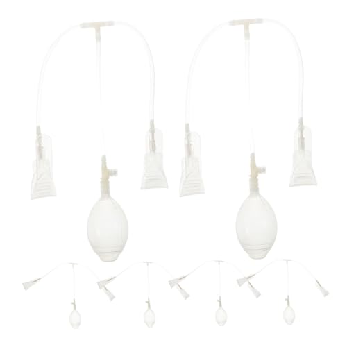 Milisten 6 Stück Kaninchen-hut- -zubehör Tierhüte Beweglicher Ohrenhut Ohrenspringendes Hutzubehör Hut-diy-teile Hüte Mit Ohren Hasenhutteile Plüschmütze Tierhut Plastik Transparent von Milisten