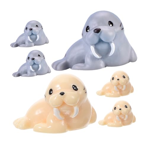 Milisten 6 Stück -Mikro-Landschaft Harzspielzeug Tierfigurenhandwerk Ozeantiere Figuren Tierspielzeug für Mini-Tiere aus Harz kleine Figuren aus Kunstharz Tiere Milisten 6 Stück -Mikro-Landschaft Harzspielzeug Tierfigurenhandwerk Ozeantiere Figuren Tierspielzeug für Mini-Tiere aus Harz kleine Figuren aus Kunstharz Tiere von Milisten