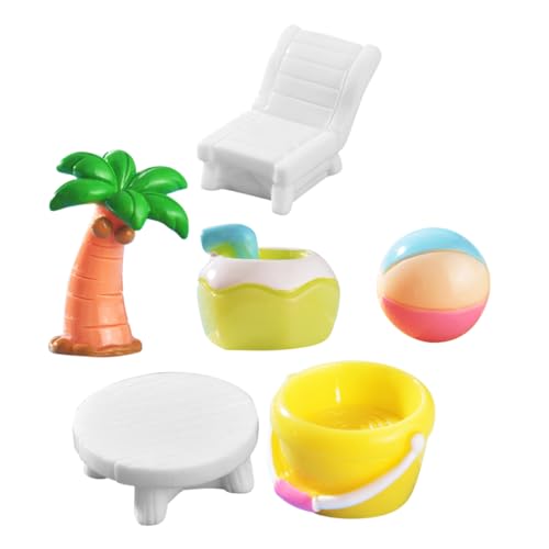 Milisten 6 Stück Mikro Landschaftsornament Winzige Figuren Sommer Strandparty Dekorationen Stranddekoration Sommerzubehör Strand Mikro Landschaftsspielzeug Puppenhaus Dekorationen Milisten 6 Stück Mikro Landschaftsornament Winzige Figuren Sommer Strandparty Dekorationen Stranddekoration Sommerzubehör Strand Mikro Landschaftsspielzeug Puppenhaus Dekorationen von Milisten