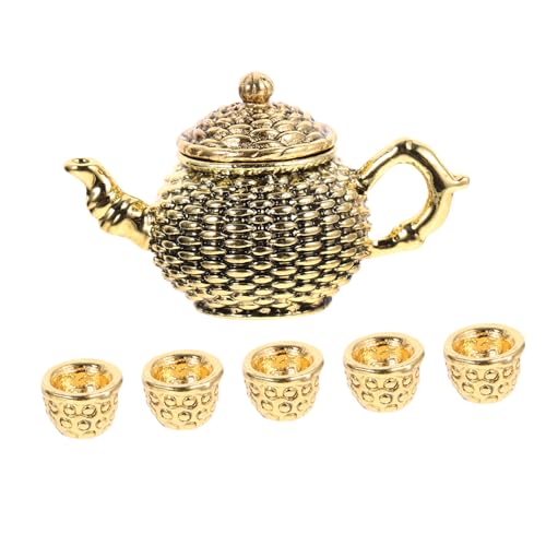 Milisten 6 Stück Miniatur Teekannen Set Teilig aus Realistische Mini und Tasse Dekoratives Miniaturmodell für Puppenhaus Wohnraumdekoration Handgefertigt Vielseitig Zufällige Farbe Milisten 6 Stück Miniatur Teekannen Set Teilig aus Realistische Mini und Tasse Dekoratives Miniaturmodell für Puppenhaus Wohnraumdekoration Handgefertigt Vielseitig Zufällige Farbe von Milisten