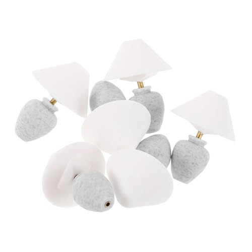 Milisten 6 Stück Miniatur Tischlampen für Puppenhaus Winzige Nachttischlampe Detailgetreue Miniatur Lampe für Puppenmöbel Kompakt Dekorativ für Miniaturlandschaften von Milisten