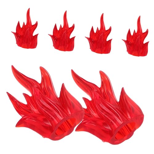 Milisten 6 Stück Puzzle Bausteine Halloween -Feuerspielzeug Feuer kreatives Spiel Actionfeuermodelle Bildungsfeuerspiel Action Flames Requisiten Miniaturflammzubehör Plastik rot Milisten 6 Stück Puzzle Bausteine Halloween -Feuerspielzeug Feuer kreatives Spiel Actionfeuermodelle Bildungsfeuerspiel Action Flames Requisiten Miniaturflammzubehör Plastik rot von Milisten
