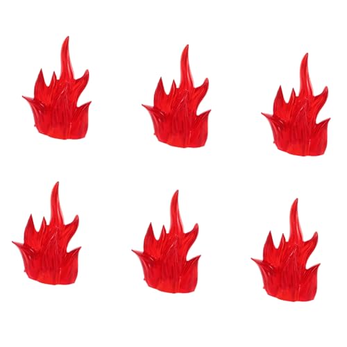 Milisten 6 Stück Puzzle Bausteine Kreative Flammenblöcke Flammen -Action -Figuren Bausteine Flammen Halloween -Flammenmodelle Mini -Feuerwehrdekorationen Bausteine Feuer Plastik rot Milisten 6 Stück Puzzle Bausteine Kreative Flammenblöcke Flammen -Action -Figuren Bausteine Flammen Halloween -Flammenmodelle Mini -Feuerwehrdekorationen Bausteine Feuer Plastik rot von Milisten