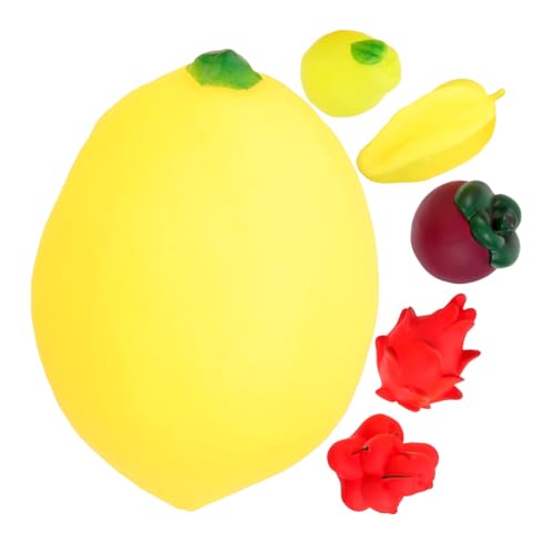 Milisten 6 Stück Quetschspielzeug Stretchy Stressabbau mit Obst Design für Kreative Badewannen und Schwimmspielzeiten Milisten 6 Stück Quetschspielzeug Stretchy Stressabbau mit Obst Design für Kreative Badewannen und Schwimmspielzeiten von Milisten