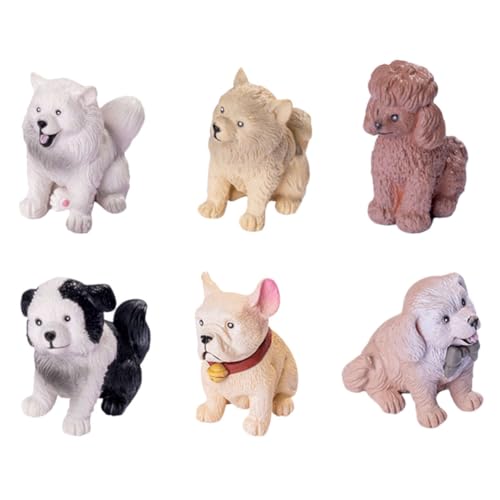 Milisten 6 Stück Realistische Große Hunde Figuren Miniatur Spielset Dekorative Puppen für Kuchen Cupcake Topper DIY Deko Auto Wohnzimmer Zubehör Milisten 6 Stück Realistische Große Hunde Figuren Miniatur Spielset Dekorative Puppen für Kuchen Cupcake Topper DIY Deko Auto Wohnzimmer Zubehör von Milisten