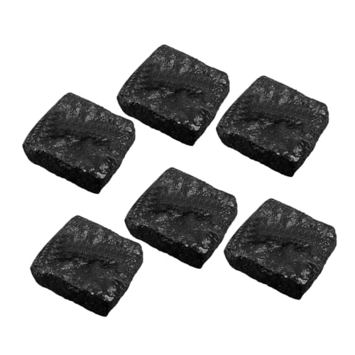 Milisten 6 Stück Simuliertes stinkendes Tofu -Modell Mini- -Essen künstliche lebensechte Nahrung Modell-Display-Requisiten gefälschtes Lebensmittelmodell Faux-Food- PVC Schwarz Milisten 6 Stück Simuliertes stinkendes Tofu -Modell Mini- -Essen künstliche lebensechte Nahrung Modell-Display-Requisiten gefälschtes Lebensmittelmodell Faux-Food- PVC Schwarz von Milisten