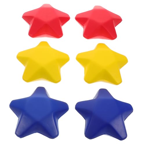 Milisten 6 Stück Spielzeugball zum Stressabbau Lustige Stressbälle für Erwachsene Ruhige Zappelei für das Klassenzimmer Squishy-Ball-Maker Globe Toy Hüpfbälle für Pu Milisten 6 Stück Spielzeugball zum Stressabbau Lustige Stressbälle für Erwachsene Ruhige Zappelei für das Klassenzimmer Squishy-Ball-Maker Globe Toy Hüpfbälle für Pu von Milisten
