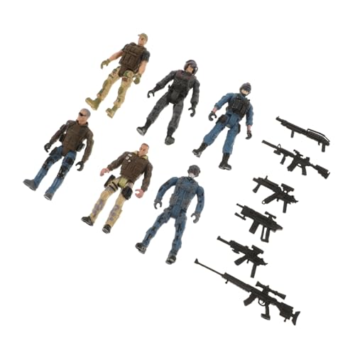 Milisten 6 Stück Teiliges Army Soldiers Spielset mit Beweglichen Gelenken Mini Soldatenfiguren als Schwertkämpfer Detailreiches Modellspielzeug für Sammler Geeignet als Weihnachts Spielset Milisten 6 Stück Teiliges Army Soldiers Spielset mit Beweglichen Gelenken Mini Soldatenfiguren als Schwertkämpfer Detailreiches Modellspielzeug für Sammler Geeignet als Weihnachts Spielset von Milisten