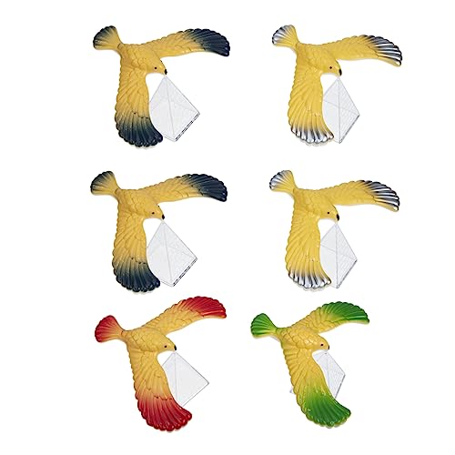Milisten 6 Stück Teiliges Bunter Aufziehspielzeuge für Robuste Niedliche Vogelspielzeuge zur Dekoration für Jungen und Mädchen Leicht und Tragbar Sicher aus Gefertigt von Milisten