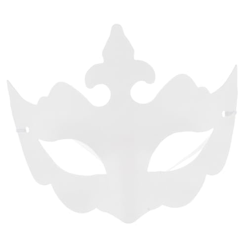 Milisten 6 Stück Teiliges DIY Blanko Masken aus Weißem zum Bemalen und Basteln für Karneval Kindergeburtstag Halloween Party und Kreative Masken Kostüme Milisten 6 Stück Teiliges DIY Blanko Masken aus Weißem zum Bemalen und Basteln für Karneval Kindergeburtstag Halloween Party und Kreative Masken Kostüme von Milisten