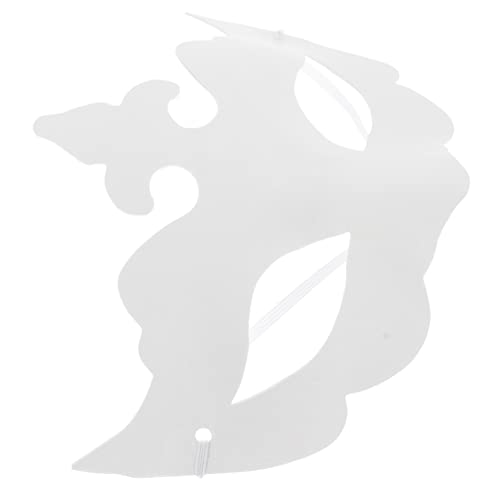 Milisten 6 Stück Teiliges DIY Weiße Masken Bemalen Leichte und Sichere Pulp Material Gesichtsmaske für Karneval Halloween Festival Erwachsene und Kreative Bastelaktion Milisten 6 Stück Teiliges DIY Weiße Masken Bemalen Leichte und Sichere Pulp Material Gesichtsmaske für Karneval Halloween Festival Erwachsene und Kreative Bastelaktion von Milisten