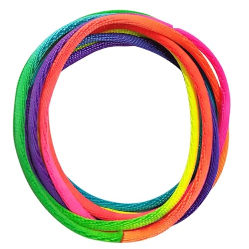 Milisten 6 Stück Teiliges Finger String spielset Bunte Geflochtene Nylonbänder Lang Multifunktional Kreative Kinderspielschnur zur Konzentration und Fantasie Milisten 6 Stück Teiliges Finger String spielset Bunte Geflochtene Nylonbänder Lang Multifunktional Kreative Kinderspielschnur zur Konzentration und Fantasie von Milisten