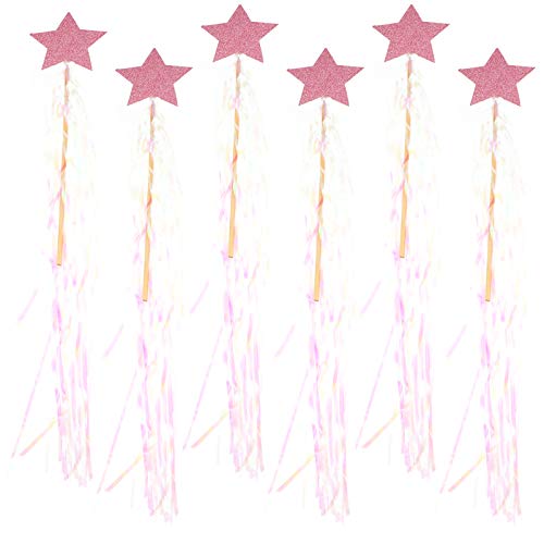 Milisten 6 Stück Teiliges Glitzernde Holzfeenstäbe für Hochzeiten Partys und Fotoshootings Requisiten für Bühnenauftritte und Sicher der Anwendung Milisten 6 Stück Teiliges Glitzernde Holzfeenstäbe für Hochzeiten Partys und Fotoshootings Requisiten für Bühnenauftritte und Sicher der Anwendung von Milisten