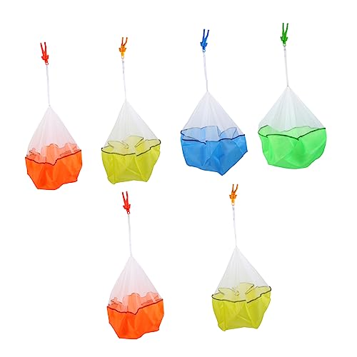 Milisten 6 Stück Teiliges Hand Wurf Parachute Spielzeugset für Bunte Soldaten Fallschirmspielzeuge für Outdoor Aktivitäten und Spielspaß mit Freunden Milisten 6 Stück Teiliges Hand Wurf Parachute Spielzeugset für Bunte Soldaten Fallschirmspielzeuge für Outdoor Aktivitäten und Spielspaß mit Freunden von Milisten