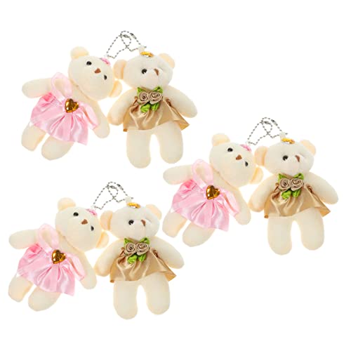 Milisten 6 Stück Teiliges Hochzeits Bouquet mit Niedlichen Bären DIY Bouquet Zubehör für Hochzeit Romantische und Festliche Anlässe Milisten 6 Stück Teiliges Hochzeits Bouquet mit Niedlichen Bären DIY Bouquet Zubehör für Hochzeit Romantische und Festliche Anlässe von Milisten