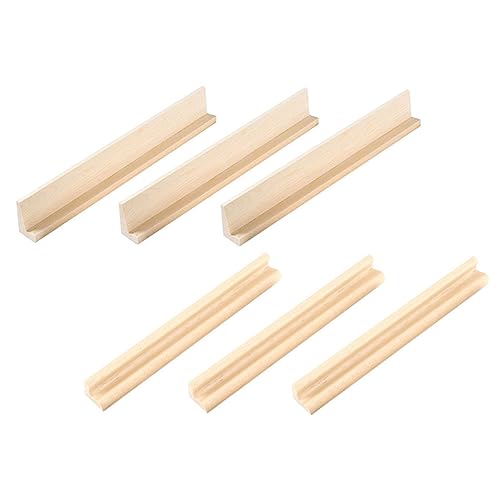 Milisten 6 Stück Teiliges Holz Domino Halter aus Natürlichem Holz Stabiles Display mit Glatten Kanten Praktische Aufbewahrung für Domino Spiele für Spielunterstützung und Langanhaltende Milisten 6 Stück Teiliges Holz Domino Halter aus Natürlichem Holz Stabiles Display mit Glatten Kanten Praktische Aufbewahrung für Domino Spiele für Spielunterstützung und Langanhaltende von Milisten