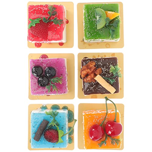 Milisten 6 Stück Teiliges Künstlicher Kuchenmodelle Realistische Mousse Dekoration für Fotografie und Veranstaltungen für Küche Büro Hochzeit und Mehr Zufällige Farbe Zufällige Farbe Milisten 6 Stück Teiliges Künstlicher Kuchenmodelle Realistische Mousse Dekoration für Fotografie und Veranstaltungen für Küche Büro Hochzeit und Mehr Zufällige Farbe Zufällige Farbe von Milisten