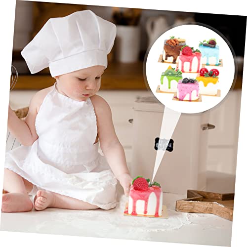 Milisten 6 Stück Teiliges Künstliches Dessert Kuchenmodell Realistische Simulation Magnetisch für Küche Büro Shop Dekoration Geeignet als Fotorequisit und Lernspielzeug Zufällige Farbe Milisten 6 Stück Teiliges Künstliches Dessert Kuchenmodell Realistische Simulation Magnetisch für Küche Büro Shop Dekoration Geeignet als Fotorequisit und Lernspielzeug Zufällige Farbe von Milisten