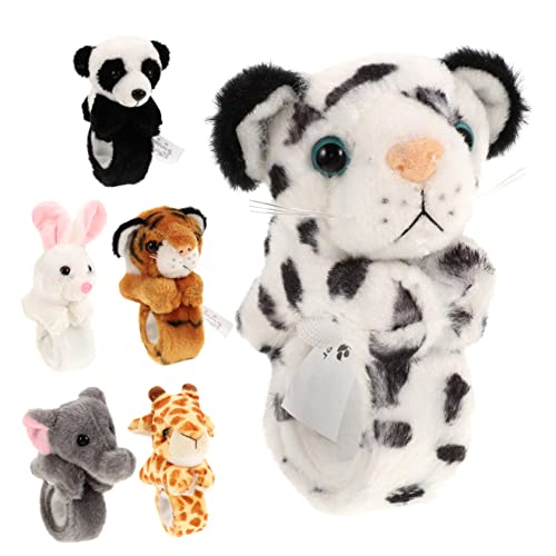 Milisten 6 Stück Teiliges Kuscheltier Schnapp Armband mit Tiermotiven Weiche Kinderarmbänder für Geburtstagsfeiern Einfach Anzuziehen Bequem und Niedlich Deko und Gastgeschenke für Milisten 6 Stück Teiliges Kuscheltier Schnapp Armband mit Tiermotiven Weiche Kinderarmbänder für Geburtstagsfeiern Einfach Anzuziehen Bequem und Niedlich Deko und Gastgeschenke für von Milisten