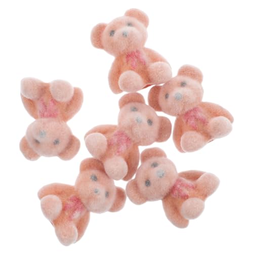 Milisten 6 Stück Teiliges Mini Plüschbär Flauschige Miniatur Bären für Hochzeit Deko Party Gastgeschenke DIY Bastelzubehör Niedliche Kleine Stofftiere für Besondere Anlässe von Milisten