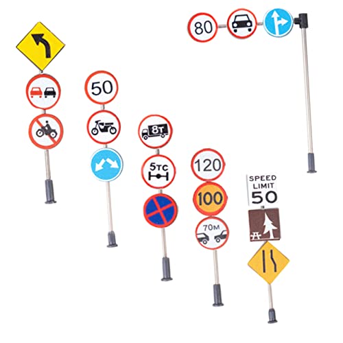 Milisten 6 Stück Teiliges Mini Verkehrszeichen Detailreiche Sandtisch Dekoration Robuste Verkehrsindikatoren DIY Mikrolandschaftszubehör für Sandkasten und Modellbau Milisten 6 Stück Teiliges Mini Verkehrszeichen Detailreiche Sandtisch Dekoration Robuste Verkehrsindikatoren DIY Mikrolandschaftszubehör für Sandkasten und Modellbau von Milisten