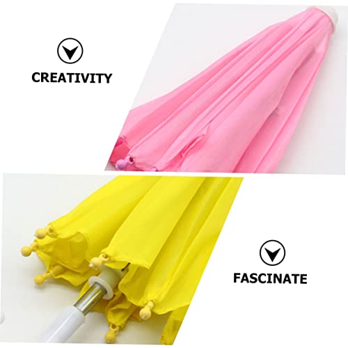 Milisten 6 Stück Teiliges Puppen Regenschirm Bunte Kleine Umbrellas Puppenhaus Deko Sicher Reißfest DIY Zubehör Schlafzimmer Wohnzimmer Milisten 6 Stück Teiliges Puppen Regenschirm Bunte Kleine Umbrellas Puppenhaus Deko Sicher Reißfest DIY Zubehör Schlafzimmer Wohnzimmer von Milisten