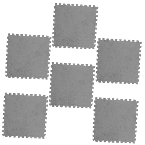 Milisten 6 Stück Teiliges Puzzlematten aus Eva Schaumstoff für rutschfeste Spielmatte Leicht und Tragbar für Spielräume Fitnessstudios und Krabbeldecken von Milisten