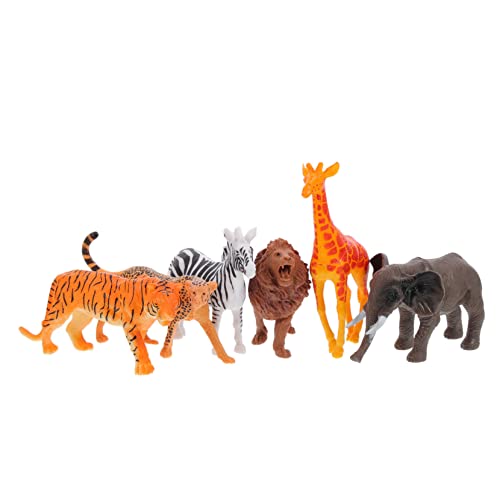 Milisten 6 Stück Teiliges Realistischer Tierfiguren aus Vinyl Simulation von Waldtieren für Lehrreiches Kreativität und Tierische Dekoration für Zuhause Milisten 6 Stück Teiliges Realistischer Tierfiguren aus Vinyl Simulation von Waldtieren für Lehrreiches Kreativität und Tierische Dekoration für Zuhause von Milisten