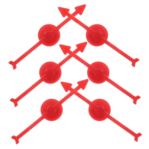 Milisten 6 Stück Teiliges Rotierende Pfeile für Brettspiele Kunststoff Spielzeiger für Partys Spiele und DIY Projekte Zubehörteile für Unterhaltungs und Eventspiele Milisten 6 Stück Teiliges Rotierende Pfeile für Brettspiele Kunststoff Spielzeiger für Partys Spiele und DIY Projekte Zubehörteile für Unterhaltungs und Eventspiele von Milisten