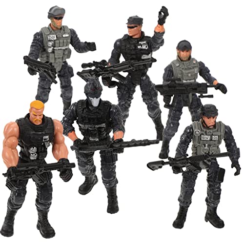 Milisten 6 Stück Teiliges Soldaten Figuren aus Bewegliche Arme und Gelenke Actionreiche Spielzeugmodelle für Partyspaß und Desktop Dekoration Milisten 6 Stück Teiliges Soldaten Figuren aus Bewegliche Arme und Gelenke Actionreiche Spielzeugmodelle für Partyspaß und Desktop Dekoration von Milisten
