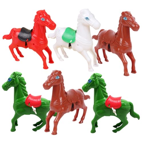 Milisten 6 Stück Teiliges Wind Up Pferd Lustige Geschenkideen für Leichte Kleine Uhrwerkspielzeuge als Partyzubehör und Geburtstags Mitgebsel für Jungen und Mädchen Zufällige Farbe Milisten 6 Stück Teiliges Wind Up Pferd Lustige Geschenkideen für Leichte Kleine Uhrwerkspielzeuge als Partyzubehör und Geburtstags Mitgebsel für Jungen und Mädchen Zufällige Farbe von Milisten
