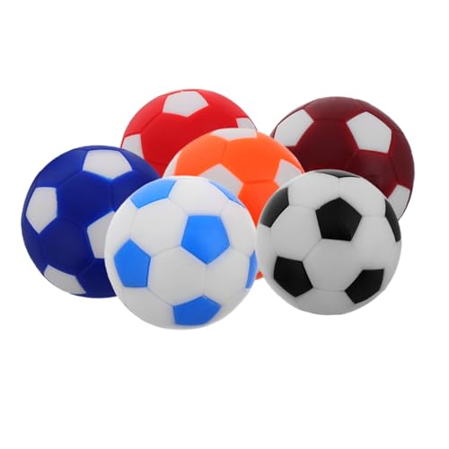 Milisten 6 Stück Tischfußball fußball für fußball fußball zubehör kinderfußball Fußballtisch Fußballzubehör Fußball-Trainingsausrüstung die Hüften Milisten 6 Stück Tischfußball fußball für fußball fußball zubehör kinderfußball Fußballtisch Fußballzubehör Fußball-Trainingsausrüstung die Hüften von Milisten