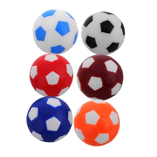 Milisten Tischfußball-ausrüstung – 6-teiliger Fußball 32 Mm Größe Robustes Material Kompaktes Design Perfekt Für Das Spielzimmer Von Kindern Milisten Tischfußball-ausrüstung – 6-teiliger Fußball 32 Mm Größe Robustes Material Kompaktes Design Perfekt Für Das Spielzimmer Von Kindern von Milisten