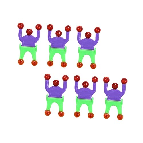 Milisten 6 Stück Wand-Crawler- mini für stressabbau dekompressionsspielzeug Fun Toy Kinderspielzeug Entspannungsdruckspielzeug weiches Material von Milisten