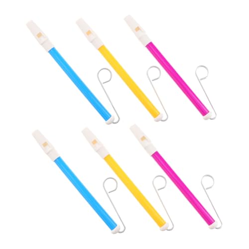 Milisten 6 Stück du Flöte Kinderpfeife Kleinkindpfeife Pfeifenspielzeug Slide Whistle Musical Toy tragbar Pfeifen für Slide Whistle Musikinstrument Plastik Milisten 6 Stück du Flöte Kinderpfeife Kleinkindpfeife Pfeifenspielzeug Slide Whistle Musical Toy tragbar Pfeifen für Slide Whistle Musikinstrument Plastik von Milisten