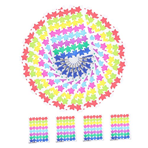 Milisten 60 Blatt Bunte Sternaufkleber multifunktionale Kinderaufkleber Sternaufkleber für Kinderbelohnung Kindergartenaufkleber Glänzende Sternaufkleber Sortenaufkleber Stern Aufkleber PVC Milisten 60 Blatt Bunte Sternaufkleber multifunktionale Kinderaufkleber Sternaufkleber für Kinderbelohnung Kindergartenaufkleber Glänzende Sternaufkleber Sortenaufkleber Stern Aufkleber PVC von Milisten