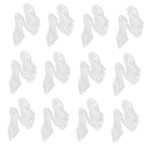 Milisten 60 Paare aus Glaspantoffeln Miniatur -High Heel -Schuhfiguren Miniatur unfertige Schuhe Miniatur-Schuhe Schuhspielzeug Mini-High-Heel Plastik Milisten 60 Paare aus Glaspantoffeln Miniatur -High Heel -Schuhfiguren Miniatur unfertige Schuhe Miniatur-Schuhe Schuhspielzeug Mini-High-Heel Plastik von Milisten