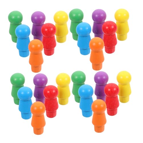 Milisten 60 Stück Teiliges Bunte Holzschachfiguren Stabiles Langlebiges Schachspiel für Bildung und Freizeit für Zuhause Schule und Reisen Milisten 60 Stück Teiliges Bunte Holzschachfiguren Stabiles Langlebiges Schachspiel für Bildung und Freizeit für Zuhause Schule und Reisen von Milisten