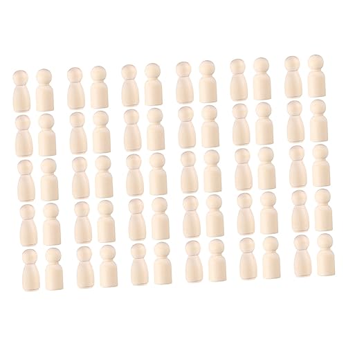 Milisten 60 Stück Unvollendete Holzfiguren DIY Peg Dolls zum Bemalen Glatte Oberfläche Natürliche Bastelfiguren für Kreativität Handwerk und Malspaß Jungen Mädchen Milisten 60 Stück Unvollendete Holzfiguren DIY Peg Dolls zum Bemalen Glatte Oberfläche Natürliche Bastelfiguren für Kreativität Handwerk und Malspaß Jungen Mädchen von Milisten