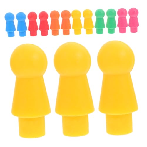 Milisten 60 Teiliges Schachspiel Ludo Brettspiel Brettspiele Spielbrettstifte Schachzubehör Spielschach Kognitives Schach Plastikschach Fliegendes Schach Unterhaltung von Milisten