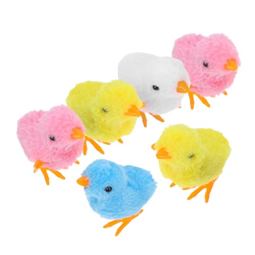 Milisten 6Stücke Aufziehbare Küken Kompakt Für Ostern Und Kinderpartys Langlebig Für Stundenlangen Spielspaß Milisten 6Stücke Aufziehbare Küken Kompakt Für Ostern Und Kinderpartys Langlebig Für Stundenlangen Spielspaß von Milisten