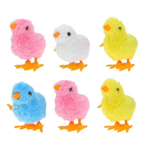Milisten 6Stücke Aufziehbares Küken Plüschspielzeug Für Ostern Kompaktes Für Partygeschenk Langlebiges Und Attraktives Für Feiern Und Familientreffen Milisten 6Stücke Aufziehbares Küken Plüschspielzeug Für Ostern Kompaktes Für Partygeschenk Langlebiges Und Attraktives Für Feiern Und Familientreffen von Milisten