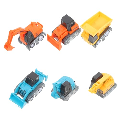 Milisten 6Stücke BAU LKW Spielzeugset Rückzugsautos Für Kleinkinder Reibungsbetriebene Konstruktionstrucks Sicheres Autospielzeug Für Kreativen Spielspaß Milisten 6Stücke BAU LKW Spielzeugset Rückzugsautos Für Kleinkinder Reibungsbetriebene Konstruktionstrucks Sicheres Autospielzeug Für Kreativen Spielspaß von Milisten