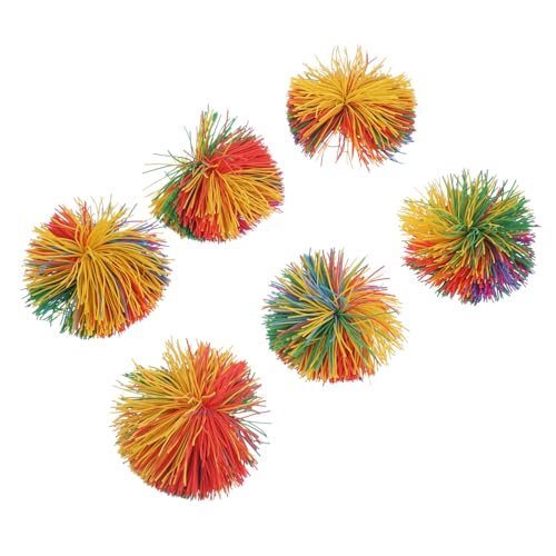 Milisten 6Stücke Bunte Silikon Bälle Flauschige Fidget Bälle für Sensorisches und Stressabbau Spielzeuge für Erwachsene Zufällige Farben Milisten 6Stücke Bunte Silikon Bälle Flauschige Fidget Bälle für Sensorisches und Stressabbau Spielzeuge für Erwachsene Zufällige Farben von Milisten