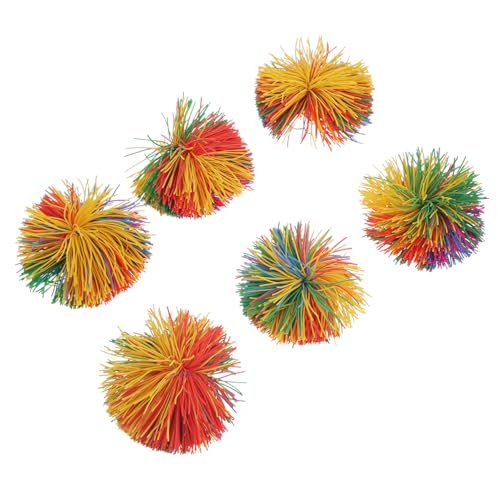 Milisten 6Stücke Buntes Flauschige Stressabbau Spielzeuge für Sensorische Gummibälle Zufälligen Farben für Spiel und Motorische Milisten 6Stücke Buntes Flauschige Stressabbau Spielzeuge für Sensorische Gummibälle Zufälligen Farben für Spiel und Motorische von Milisten