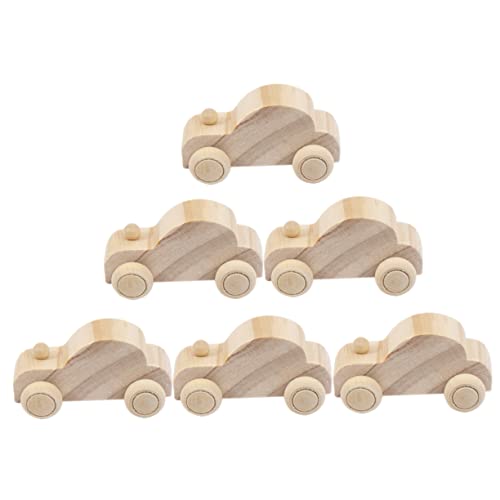 Milisten 6Stücke DIY Holzauto Für Unfertige Autos Zum Bemalen Kreatives Bastelspielzeug Vorstellungskraft Und Kreativität Handwerksprojekt Für Jungen Milisten 6Stücke DIY Holzauto Für Unfertige Autos Zum Bemalen Kreatives Bastelspielzeug Vorstellungskraft Und Kreativität Handwerksprojekt Für Jungen von Milisten