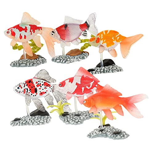Milisten 6Stücke Figuren Aus Dekorative Desktop Fischspielzeuge Für Kinderzimmer Und Heimdekoration Langlebig Und Sicher Für Kreative Spielmomente Milisten 6Stücke Figuren Aus Dekorative Desktop Fischspielzeuge Für Kinderzimmer Und Heimdekoration Langlebig Und Sicher Für Kreative Spielmomente von Milisten